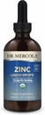 Dr. Mercola Zinc Liquid Drops - Υποστηρίζει την Ανοσοποιητική & Οργανική Υγεία - 15 mg Οργανικές Υγρές σταγόνες ψευδάργυρου - USDA Organic - NSF Certified - Μη ΓΤΟ, Χωρίς Γλουτένη & Χωρίς Σόγια - 3,88 fl oz (28 Services)