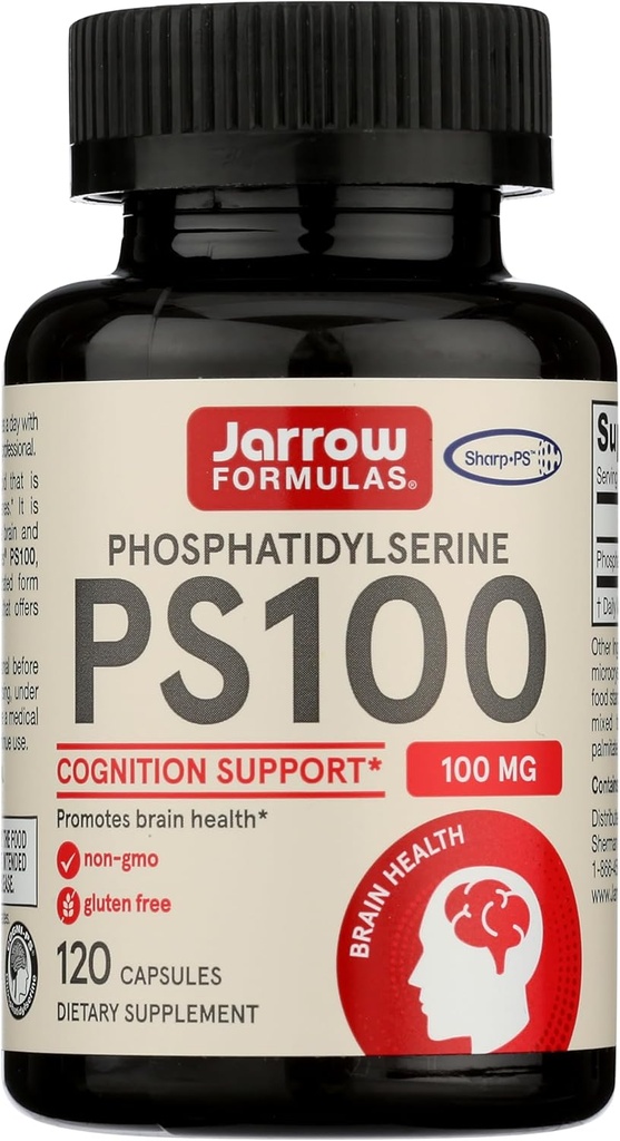 Jarrow Formulas PS- 100 Phosphatidylserine - 100 mg - 120 Κάψουλες