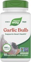 Nature's Way Garlic Bulb, Supports Heart Health*, Non-GMO Project Verified, 580 mg per Serving, Vegan, 100 Capsules (Packaging May Vary)