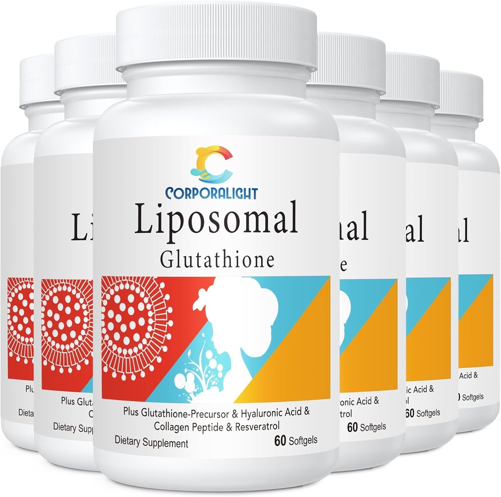 Liposomal Glutathion Softgels, Ενισχυμένη Απορρόφηση - Liposomal Delivery, Ενεργή Μορφή L-Glutathione, Κυτταρική, Ανοσολογική Λειτουργία & Αποτοξίνωση ήπατος, Πλούσια σε Αντιοξειδωτική Φόρμουλα, Χωρίς Γλουτένη, 360 Softgels