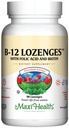 Βιταμίνη B12 Lozenges με Φολικό οξύ και βιοτίνη - Υπογλώσσια Β 12 Βιταμίνες Φράουλα Γεύση - Χορτοφαγική Kosher B 12 Βιταμίνη - VIT B12 συμπλήρωμα για την παραγωγή και την ενέργεια ερυθρών αιμοσφαιρίων (90 κόμης)