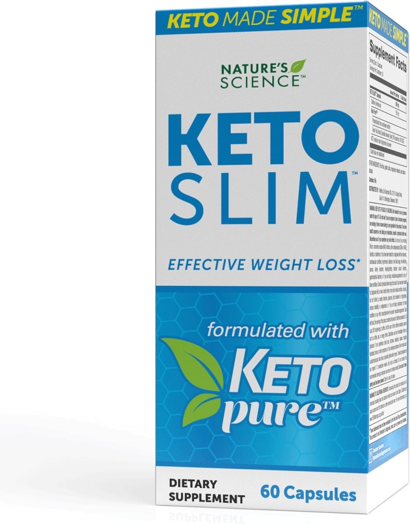 Επιστήμη της Φύσης Keto Slim, 60ct
