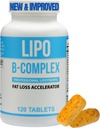 Lipo BC, Lipo B-Complex 120 Tablets - Βελτιωμένα, Ίδια Εμπιστευμένη Lipo BC Formulation Minus The Harsh Coating Συστατικά - Καθαρότερα Συστατικά για Βέλτιστα Αποτελέσματα. Φαρμακευτική Legere