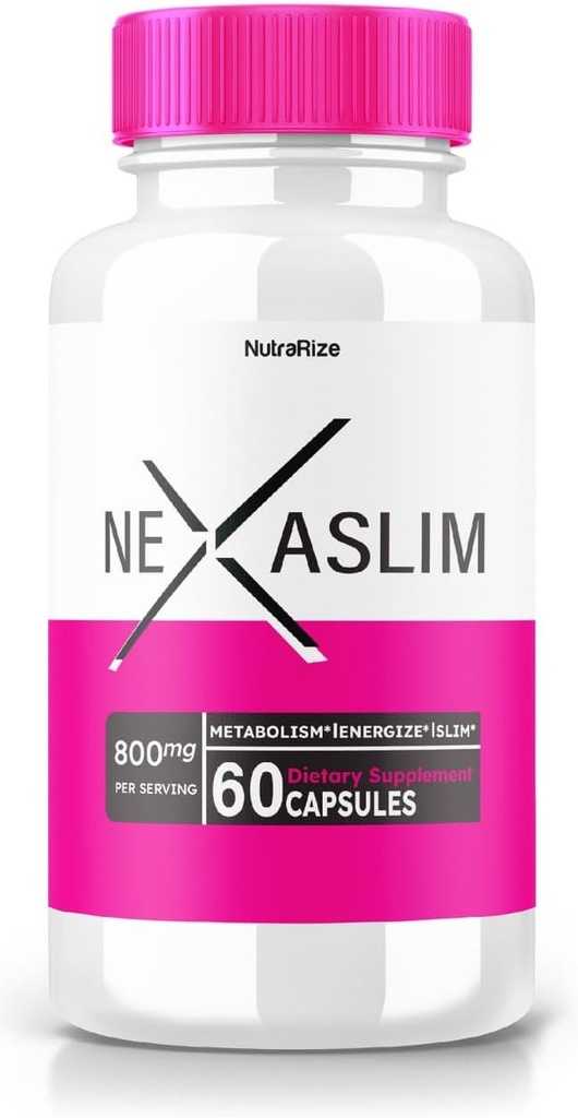 Nexaslim Κάψουλες - Nexaslim Μεταβολισμός Αναμνηστική Φόρμουλα, Συμπλήρωμα Διατροφής για Σύνθετη Απώλεια βάρους, Μέγιστη Δύναμη Όλα-Φυσικά Χάπια για Στόχευση Παχύ κοιλίας, Nexa Slim Κριτικές (60 Κάψουλες)