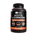 Pure Original Ingredients Acetyl L-Carnitine (365 Capsules) No Magnesium Or Rice Fillers, Always Pure, Lab Verified