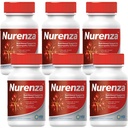 Vita Sciences Nurenza Neuropathy Relief Supplement 40x Strength Natural R-ALA Form for Nerve Health, Fast Repair w/ Vitamins, Antioxidants Revitalizing Feet, Hands, Legs, and Toes. 60 Ct. - Pack of 6