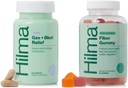 Hilma Natural Gas & Bloating Relief and Prebiotic Fiber Gummies Bundle