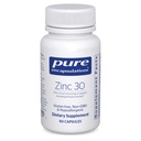 Pure Encapsulations Ψευδάργυρος 30 mg - Συμπλήρωμα για την υποστήριξη του ανοσοποιητικού συστήματος, την ανάπτυξη και την ανάπτυξη, και την επούλωση τραύματος * - με τον ψευδάργυρο Picolinate 30 mg - 60 κάψουλες