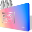 Dry Anti Fog Cloth, 3 Pack Antifogging Cloth for Eyeglasses, Screen, Goggles, Επαναχρησιμοποιήσιμος και φορητός καθαριστικός φακός φακού για επικαλυμμένα γυαλιά με μάσκες