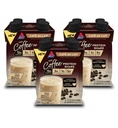 Atkins Café au Lait Παγωμένη πρωτεΐνη καφέ, υψηλή πρωτεΐνη Shake, χαμηλή ζάχαρη, χαμηλή υδατάνθρακες και χαμηλή ζάχαρη, Κέτο φιλικό, χωρίς γλουτένη, 12 κόμης