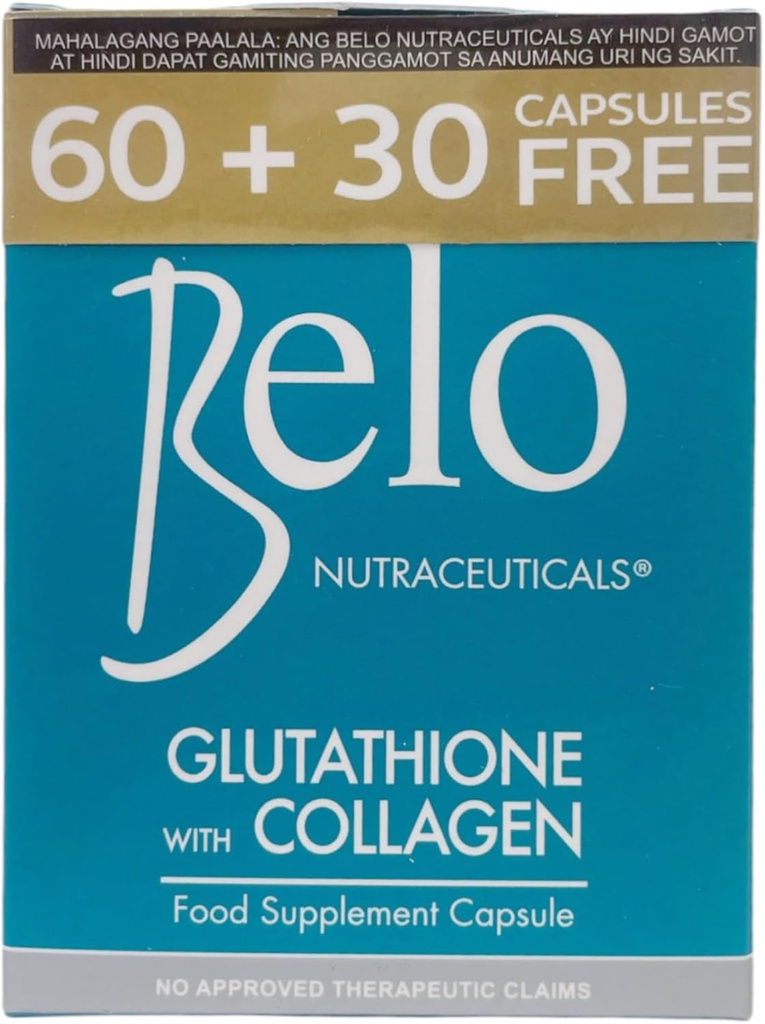 Belo Nutaceuticals Glutathione + Collagen