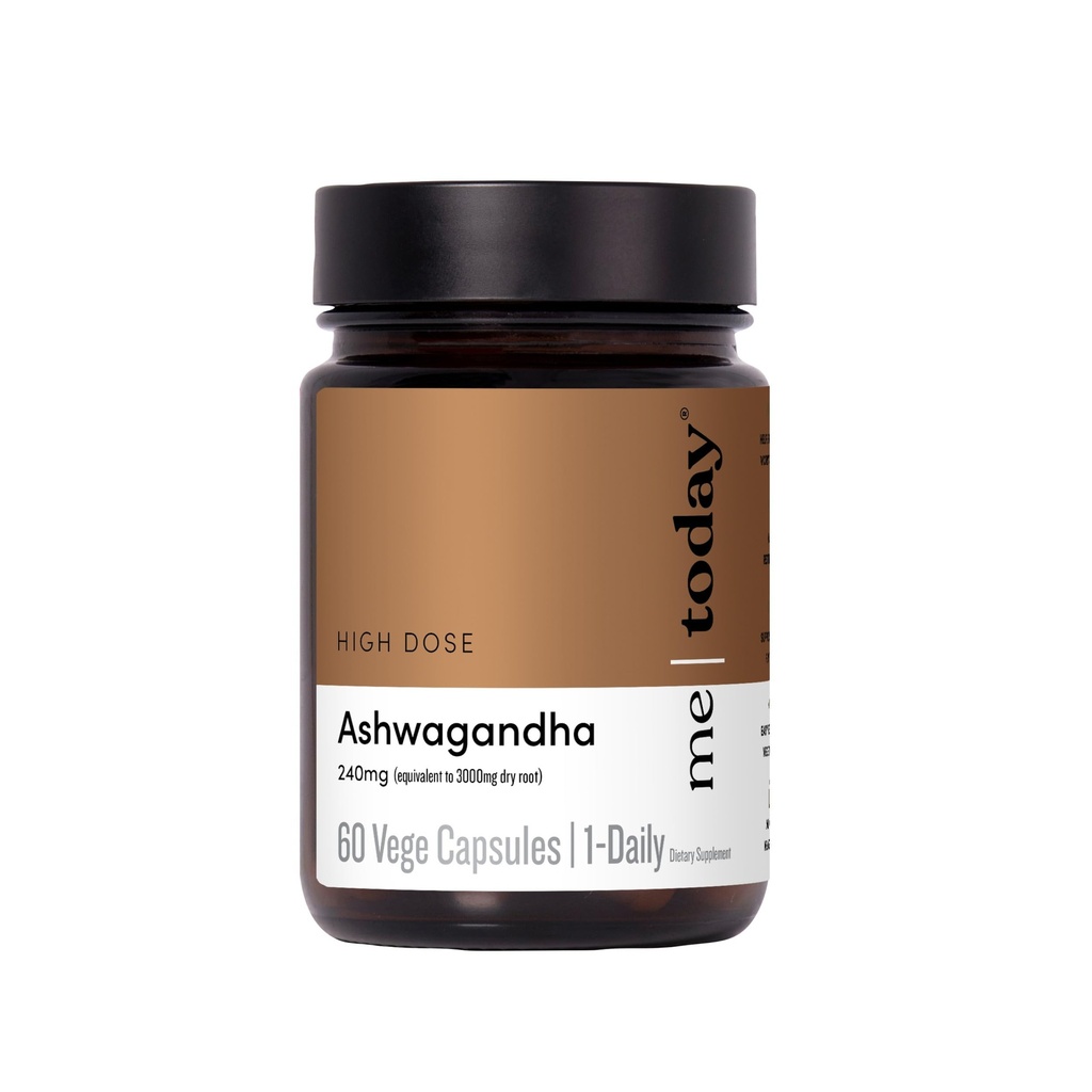 Εγώ σήμερα Ashwagandha συμπλήρωμα κάψουλες 3000 mg -High Strength Adaptogen συμπλήρωμα για το άγχος ανακούφιση, ψυχική σαφήνεια & εστίαση - Vegan, Natural Daily Wellness Formula,60 εξυπηρετεί.