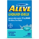 Aleve Liquid Gels, Νάπροξεν Νάτριο για την ανακούφιση του πόνου