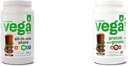 Vega Organic All-in-One Vegan Protein Powder, Chocolate & Protein and Greens Protein Powder, Σοκολάτα