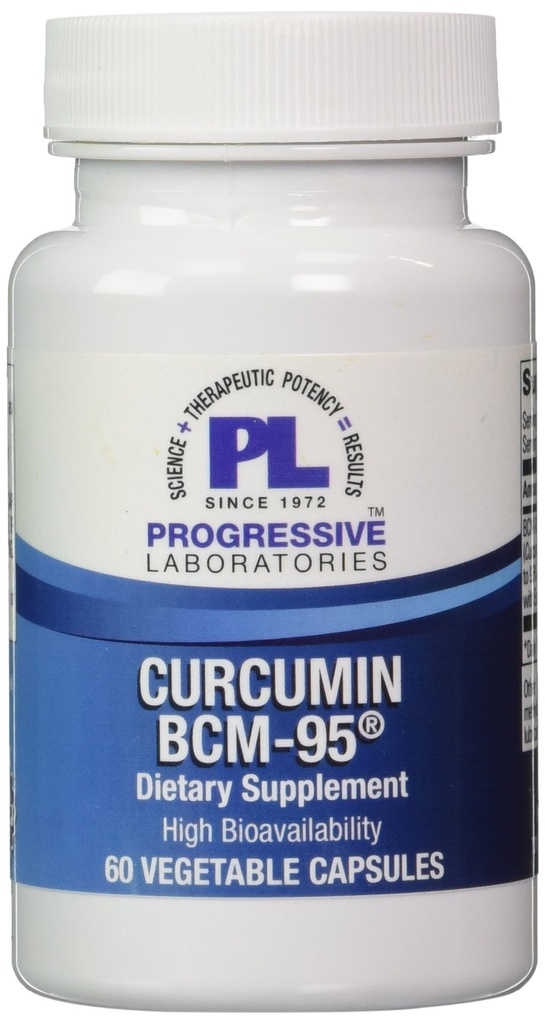 Προοδευτικά εργαστήρια - Curcumin BCM-95 60 vcaps [Υγεία και ομορφιά]