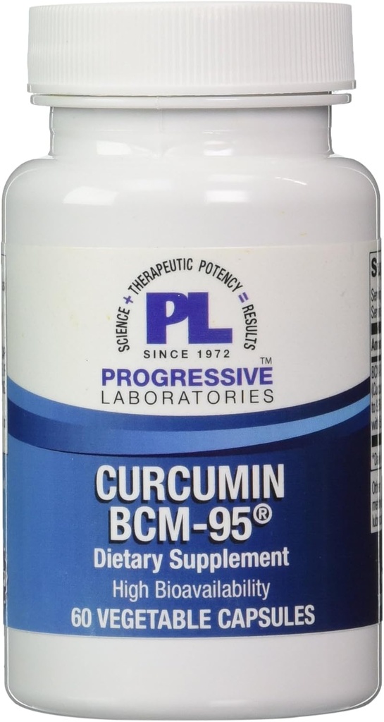 Προοδευτικά εργαστήρια - Curcumin BCM-95 60 vcaps [Υγεία και ομορφιά]