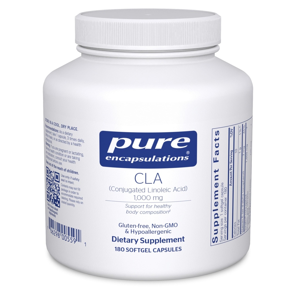 Αμιγής Ενθυλακώσεις CLA (Συγχυμένο Λινελαϊκό Οξύ) 1.000 mg 