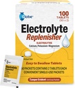 Globe Electrolyte Replacement Tablets for Rehydration, Excision Recovery, Youth & Adult Athletes, Πεζοπορία, Camping, & Sports Recovery and More... 50 Πακέτα 2 Tablets Κάθε ένα, 100 Count