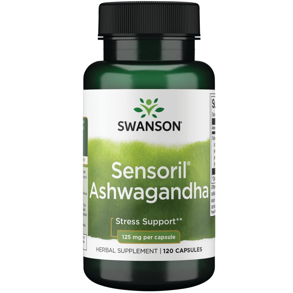 Σουάνσον UL SENSORIL ASHWAGANDHA 125MG 120CAP
