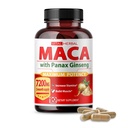 Vital Herbal Maca Root Complex με Ashwagandha, Tongkat Ali, Tribulus, Horny Goat Weed & Panax Ginseng – Herbal Support for Energy & Performance – Προσφορά 90 ημερών