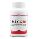 Διακοπή γήρανσης Τώρα MAX-Q10 Συνένζυμο Formulated with Kaneka Q10 and Enhanced BioPerine Black Pepper Extract for High Absorption, Heart Health, Energy Production 200 mg Κάψουλες