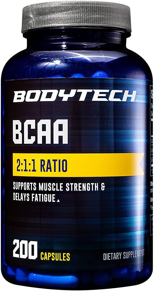 BODYTECH BCAA - 2:1:1 Ratio (200 κάψουλες)