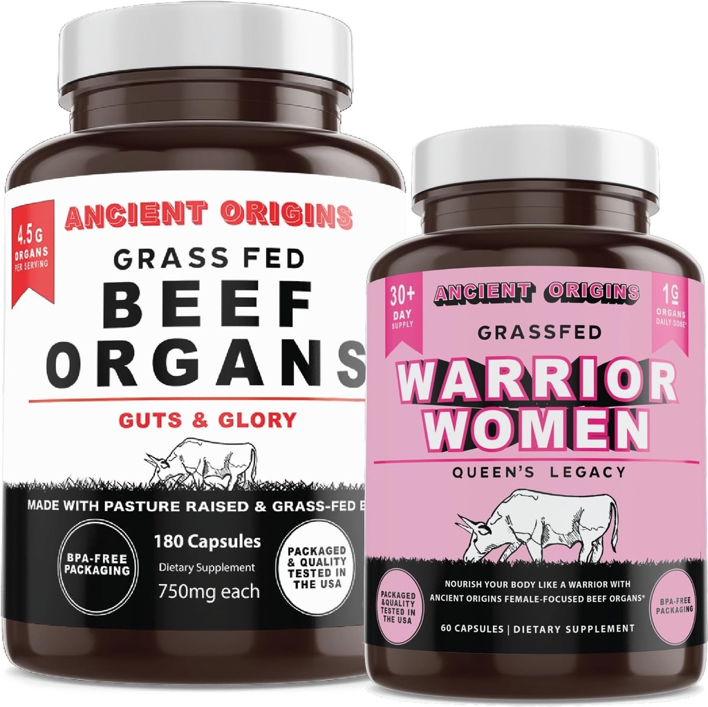Αρχαίες Προέλευση Grass Fed Beef Organs and Women's Beef Organ Superfood