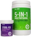 Pet MD Stool Fix & 5-in-1 Multivitamin Chews