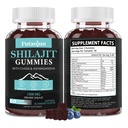 Shilajit για τον άνθρωπο, τη γυναίκα και το παιδί.Himalayan Gold Shilajit Gummies.1000mg Shilajit,200mg Ashwagandha,200mg Chaga,100mg Ginseng,100mg Saw Palmatto,60mg Μαύρο Έλαιο Σπόρου