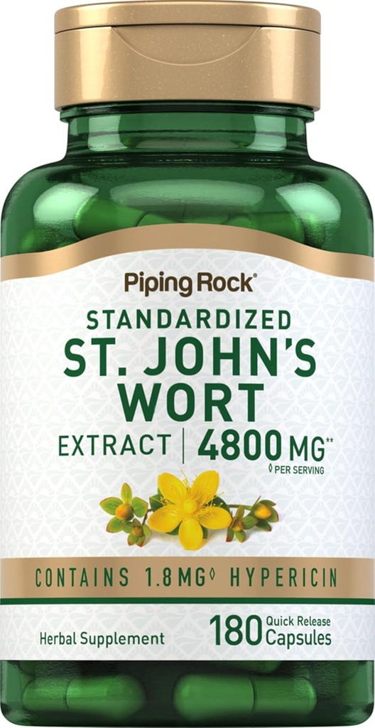 Piping Rock St. John's Wort Κάψουλες 