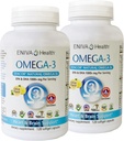 Eniva Omega-3 Fish Oil High EPA/DHA Premium Fish Oil Daily Supplement 2 Pack (240 caps)