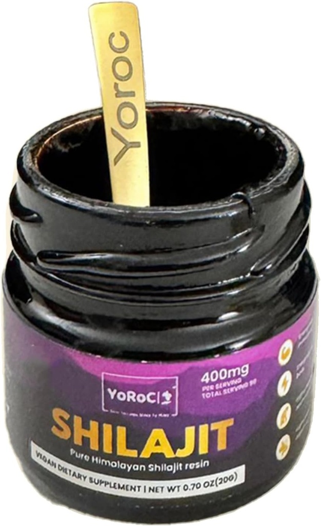 Shilajit, Pure Himalayan Shilajit Resin, Συμπλήρωμα διατροφής, Net Wt 20gm(0.70oz)
