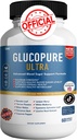 Gluco Pure Ultra Dietary Supplement, 60 κάψουλες, μέγιστη δύναμη, υποστηρίζει υγιή επίπεδα ζάχαρης αίματος, βελτιστοποιεί τη συνολική υγεία (1)