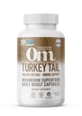 Om Mushroom Superfood Turkey Κάψουλες ουράς Mushroom Superfood Supplement, 90 Count, 30 ημέρες, ανοσοποιητική υποστήριξη, Πολυσακχρίδες, Beta-Glucans, Gut Health & Holistic Defense Mushroom Supplement
