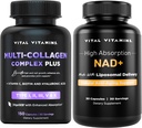 Βιταμίνες Βιταμίνης Multi Collagen Complex Plus + NAD+ Συμπλήρωμα