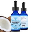 Absonutrix Monolaurin Liquid Extract - 4oz Liquid, 830 mg 142 Σερβιέτες, Made in USA, Γρήγορη απορρόφηση, Ισχυρά συστατικά ποιότητας, μη GMO, GMP Certified Facility, Cruelty-free Products a