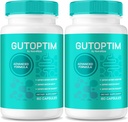 (2 Pack) GutOptim Vitamin, Advanced Formula Capsules for Gut Health, GutOptim All Natural Supplement for Digestive Wellness, Extra Strength Official Formula, Gut Optim Reviews (120 Capsules)