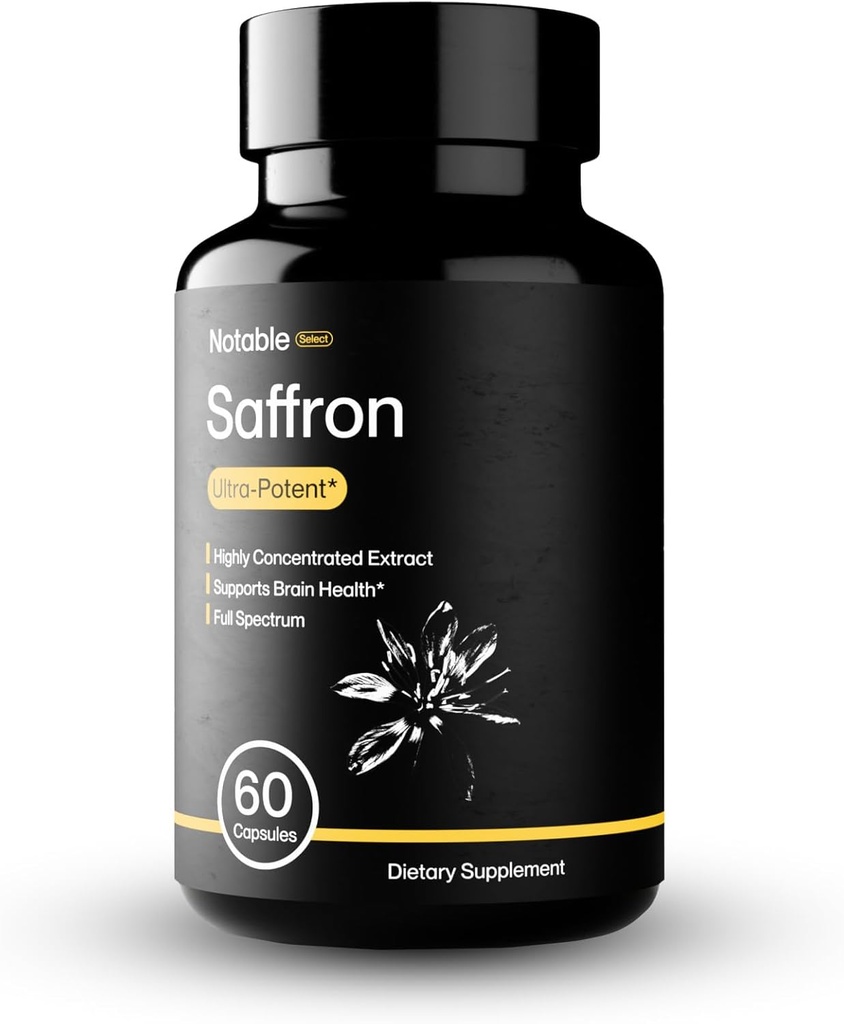 Αξιοσημείωτες κάψουλες εκχύλισης Saffron Ultra-Potent 