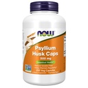 NOW Συμπληρώματα Τροφίμων, Ψυλλίου Husk Caps 500 mg, Μη ΓΤΟ Πρόγραμμα Επαληθευμένο, Φυσικές Διαλυτές Ίνες, Εντερική Υγεία*, 200 Κάψουλες Veg