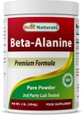 Best Naturals Beta Alanine Pure Powder 1 Λίβρα (1 LB (Pack of 1))