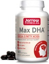 Jarow Formulas MaxDHA - 180 Softgels - Λάδι Ψάρια υψηλής καθαρότητας - Συμπλήρωμα Υποστηρίζει τον εγκέφαλο και την υγεία των ματιών - συμπυκνωμένο σε Ω-3 λιπαρά οξέα & Εμπλουτισμένο σε DHA - 90 Υπηρεσίες