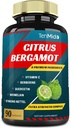 Citrus Bergamot Extract Κάψουλες με ΒιταμίνηC, Βερβερίνη, Quercetin, Bromelain, Echinacea, Μαύρο πιπέρι - 3 Μήνες Προσφορά, 90caps
