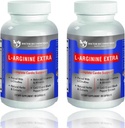 Ο DOCTOR ΠΡΟΤΕΙΝΕΤΑΙ ΣΥΜΠΛΗΡΩΜΑΤΑ Premium L-αργινίνη 1000 MG Τύπος νιτρικού οξειδίου υποστηρίζει Cardio Υγεία, παραγωγή νιτρικού οξειδίου, Stamina & More - 2 Pack