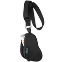 Beautyflier Asthma Inhaler περίπτωση Lanyard κάτοχος Keychain Ταξίδι Χάντι μίνι τσάντα για ενήλικες και παιδιά, δεν περιλαμβάνει Inhaler (Μαύρο)