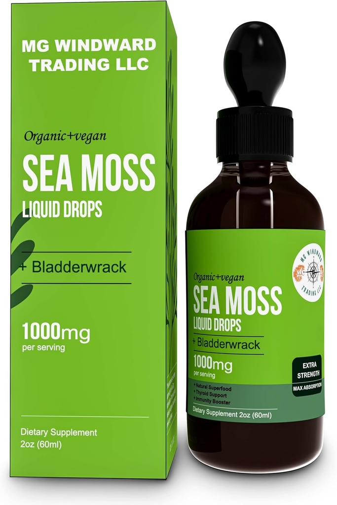 Βιολογικός Θαλασσινό Moss Υγρές σταγόνες  1 Φιάλη