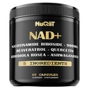 NAD+ Συμπλήρωμα με Nicotinamide Riboside, Resveratrol, Quercetin, Turmeric, Rhodiola Rosea - 60 Count