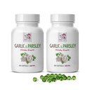 συμπληρώματα σκόρδου - GARLIC ΚΑΙ PARSLEY ODORLESS Formula - βιταμίνες για την υγεία των οστών για τις γυναίκες, σκόρδο αλλικίνη, αλλικίνη, συμπληρώματα σκόρδου, σκόρδο μαϊντανό, κάψουλες μαϊντανό, άοσμο σκόρδο - 2B 200 Caps