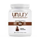 Unjury Meal Replacement Powder | Chocolate | 26g Protein | 25 Vitamins and Minerals | 100% Whey Isolate Protein Powder | Low Carb and Sugar | 15 Servings