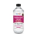 Hyalologic Liquid Hyaluronic Acid Supplement - Υποστήριξη για υγιή μαλλιά, δέρμα και νύχια με 5,000 mcg Βιοτίνη και 50mg MSM - Φυσική ενυδάτωση για ολόκληρο το σώμα - Υψηλή Μοριακό Βάρος Φόρμουλα - 12 oz