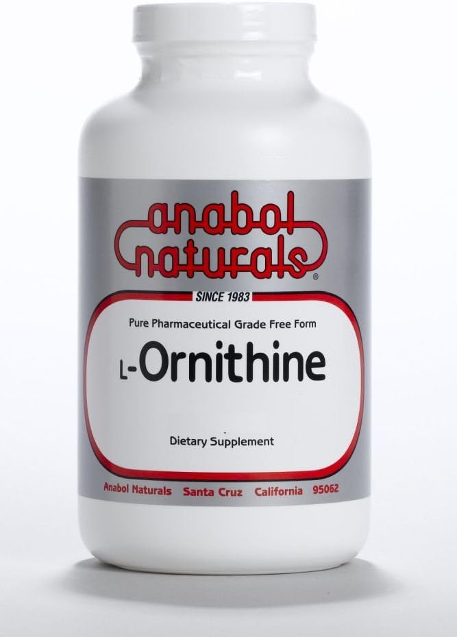 Anabol Naturals L-Ornithine 100 Grams Pure Powder